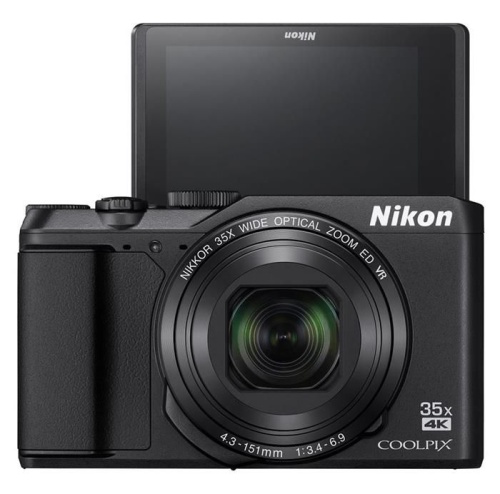 Цифровой фотоаппарат Nikon CoolPix A900 черный VNA910E1 фото 9