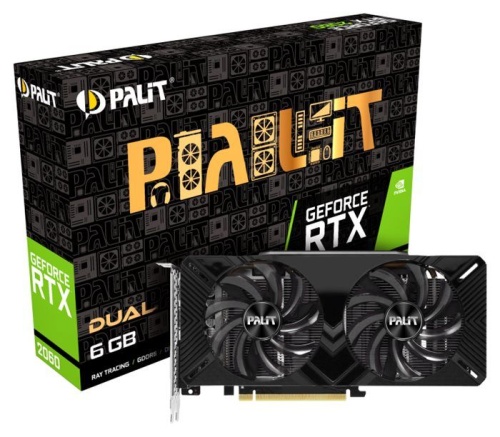 Видеокарта PCI-E Palit 6144Mb DUAL 6G PA-RTX2060 NE62060018J9-1160A фото 9