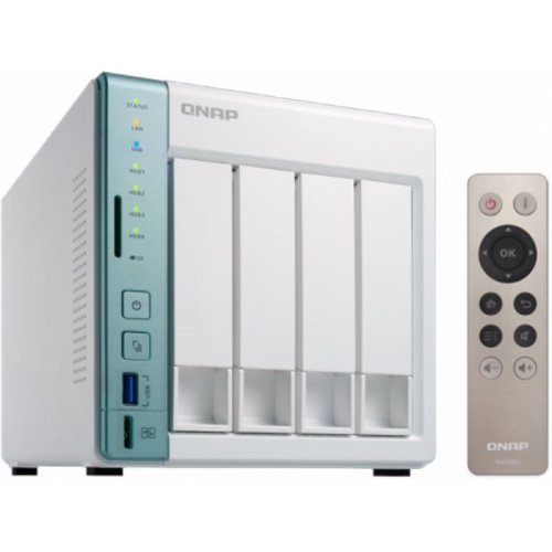 Сетевое хранилище данных (NAS) QNAP 4BAY NO HDD D4 PRO D4PRO фото 3