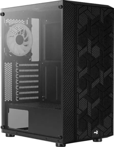 Корпус Miditower Aerocool Hive-G-BK-v2 черный ACCM-PV27043.11 фото 2