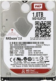   SATA HDD 2.5 Western Digital 1000 Red WD10JFCX