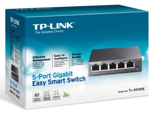 Коммутатор TP-Link TL-SG105E фото 3