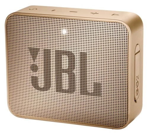 Акустическая система JBL GO 2 золотистый JBLGO2CHAMPAGNE