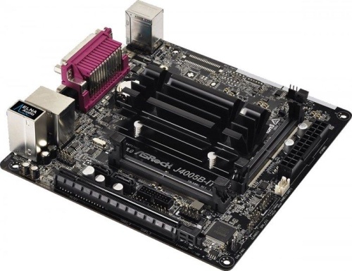 Мат. плата с CPU ASRock J4005B-ITX фото 2