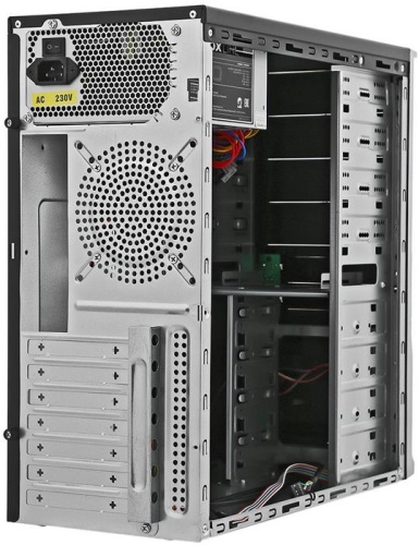 Корпус Miditower Foxline 450Вт FL-942 FL-942-FZ450R Черный фото 3