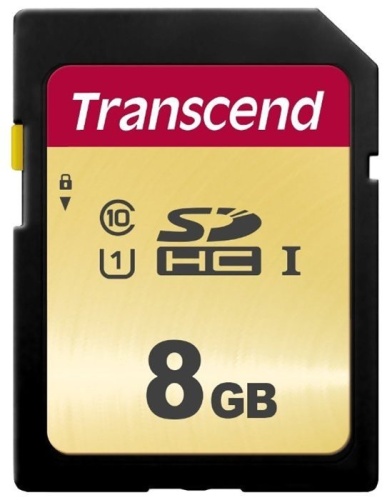 Карта памяти SDHC Transcend 8 Гб 500S TS8GSDC500S Карта памяти SDHC Transcend 8 Гб 500S TS8GSDC500S