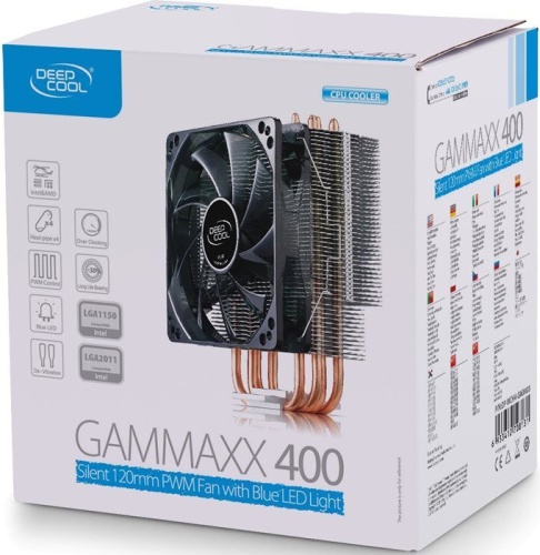 Кулер для процессора Deepcool GAMMAXX 400 Blue Basic (GAMMAXX400BLUEBASIC) фото 6