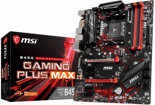 Мат. плата SocketAM4 MSI B450 GAMING PLUS MAX фото 5