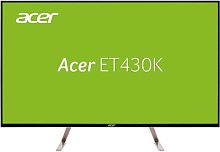 Монитор Acer ET430KWMIIPPX черный UM.ME0EE.008