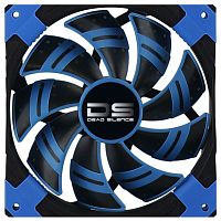 Вентилятор для корпуса Aerocool DS 12см Blue (синяя подсветка)