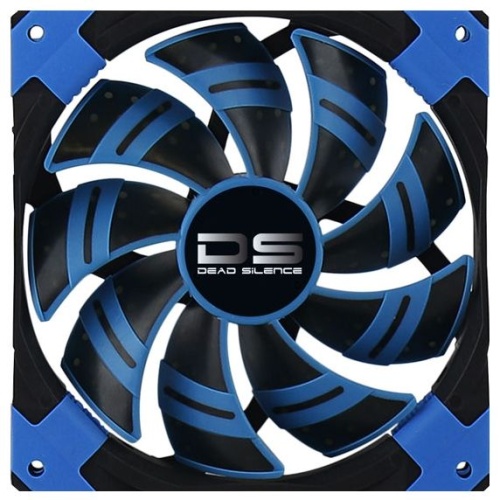 Вентилятор для корпуса Aerocool DS 12см Blue (синяя подсветка)