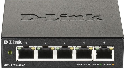 Коммутатор D-Link DGS-1100-05V2/A1A 5G