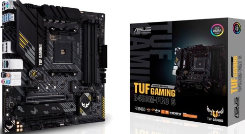 Мат. плата SocketAM4 ASUS TUF GAMING B450M-PRO S фото 5