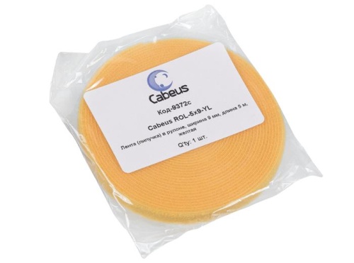 Фурнитура стяжка Cabeus ROL-5x9-YL фото 2