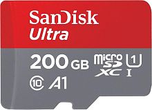 Карта памяти micro SDXC SanDisk 200GB UHS-I W/A SDSQUAR-200G-GN6MA