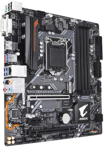 Мат. плата Socket1151 GIGABYTE B360M AORUS GAMING 3 фото 3