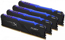 Модуль памяти DDR4 Kingston 64GB (Kit of 4) HyperX FURY RGB HX436C17FB3AK4/64