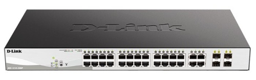 Коммутатор PoE D-Link DGS-1210-28MP/F3A