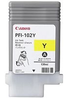 Оригинальный струйный картридж Canon Ink Tank PFI-102Y Yellow 0898B001