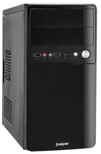 Корпус Minitower EXEGATE BA-110 Black EX261444RUS