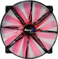 Вентилятор для корпуса Aerocool Lightning 20см Red Edition (красная подсветка)