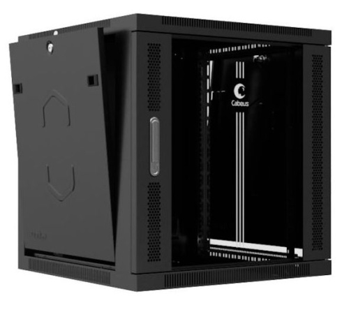 Шкаф телекоммуникационный Cabeus SH-05F-22U60/45-BK фото 3 Шкаф телекоммуникационный Cabeus SH-05F-22U60/45-BK фото 3
