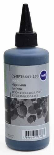 Чернила совместимые Cactus CS-EPT6641-250 черный