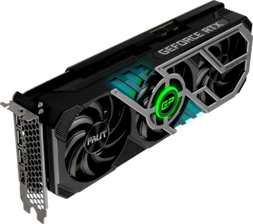 Видеокарта PCI-E Palit 10240Mb PA-RTX3080 GAMINGPRO 10G V1 LHR NED3080019IA-132AA