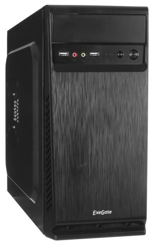 Корпус Minitower EXEGATE QA-407 Black EX261468RUS