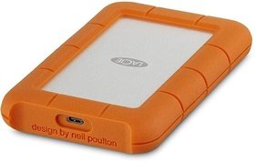 Внешний жесткий диск 2.5 LaCie 2Tb STFR2000800 Rugged Mini 2.5 оранжевый
