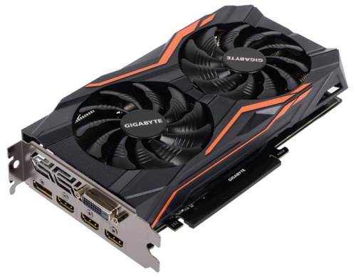 Видеокарта PCI-E GIGABYTE 2048МБ GV-N1050G1GAMING-2GD фото 2