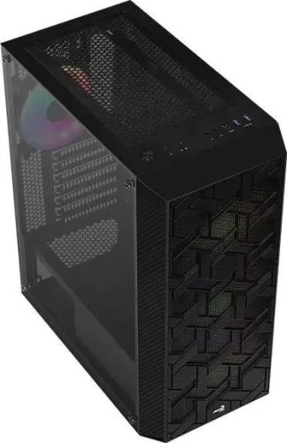 Корпус Miditower Aerocool Hive-G-BK-v2 черный ACCM-PV27043.11 фото 3