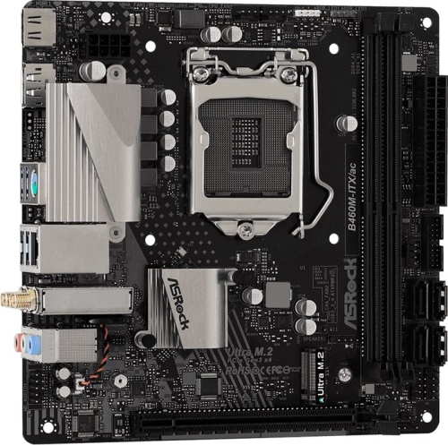 Мат. плата Socket1200 ASRock B460M-ITX/AC фото 3