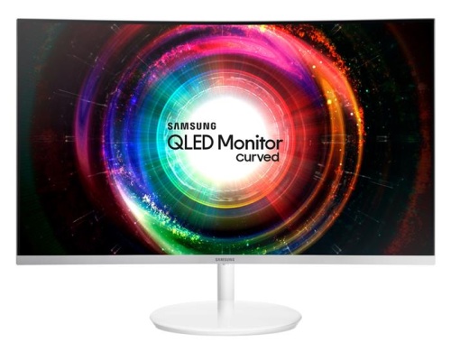 Монитор Samsung C27H711QEI белый LC27H711QEIXCI