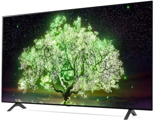 Телевизор ЖК LG OLED65A1RLA темно-серый
