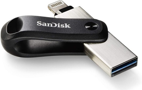 Накопитель USB flash SanDisk 256Gb iXpand (SDIX60N-256G-GN6NE) USB3.0/Lightning