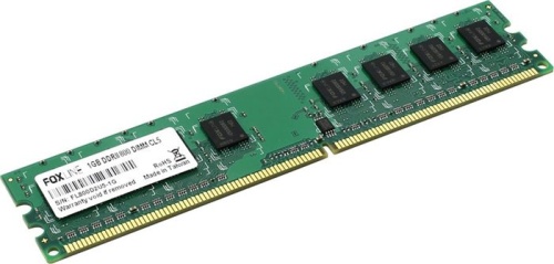 Модуль памяти DDR2 Foxline 1Gb (FL800D2U50-1G/FL800D2U5-1G/FL800D2U6-1G) Модуль памяти DDR2 Foxline 1Gb (FL800D2U50-1G/FL800D2U5-1G/FL800D2U6-1G)