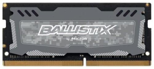 Модуль памяти SO-DIMM DDR4 Crucial 8GB Ballistix Sport LT Gray Gaming Memory BLS8G4S26BFSDK