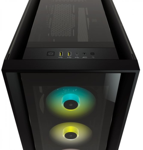 Корпус Miditower Corsair iCUE 5000X RGB Black (CC-9011212-WW) фото 7