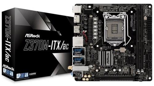 Мат. плата Socket1151 ASRock Z370M-ITX/AC фото 5