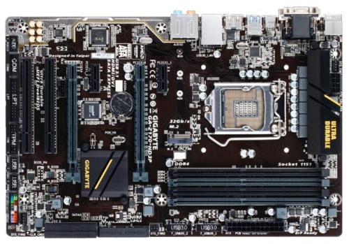 Мат. плата Socket1151 GIGABYTE GA-Z170-HD3P