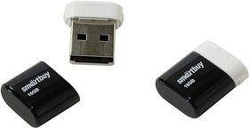  USB flash Smart Buy 16Gb Lara Black USB 2.0 (SB16GBLARA-K)