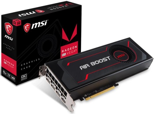 Видеокарта PCI-E MSI 8192Mb RX VEGA 56 AIR BOOST 8G OC