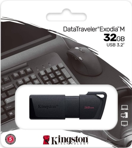 Накопитель USB flash Kingston 32Gb DataTraveler Exodia M DTXM/32GB фото 3