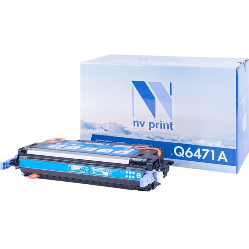 Картридж совместимый лазерный NV Print Q6471A CYAN NV-Q6471AC