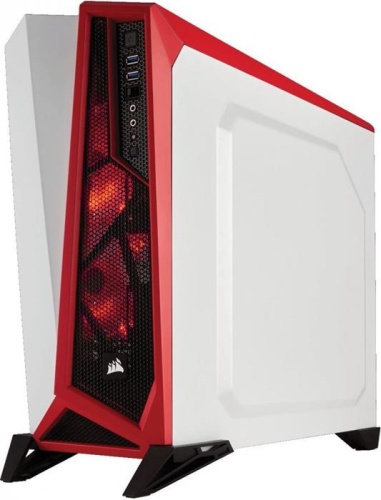 Корпус Miditower Corsair Carbide Series SPEC-ALPHA (CC-9011083-WW) white/red фото 2