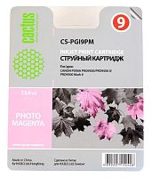 Картридж струйный совместимый Cactus CS-PGI9PM фото пурпурный