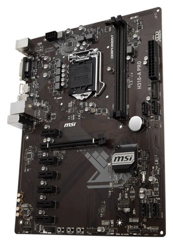 Мат. плата Socket1151v2 MSI H310-APRO фото 3 Мат. плата Socket1151v2 MSI H310-APRO фото 3