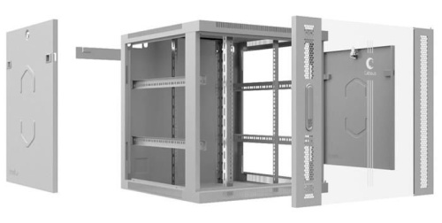 Шкаф телекоммуникационный Cabeus SH-05F-18U60/60 фото 4 Шкаф телекоммуникационный Cabeus SH-05F-18U60/60 фото 4