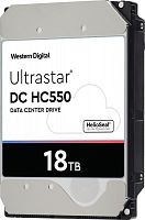 Жесткий диск SATA HDD Western Digital 18ТБ Ultrastar DC HC550 WUH721818ALE6L4 (0F38459)